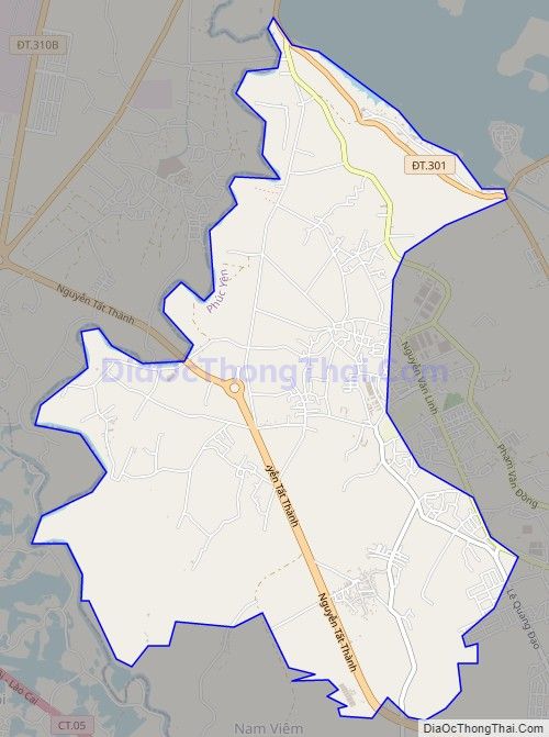 Bản đồ giao thông xã Cao Minh, thành phố Phúc Yên