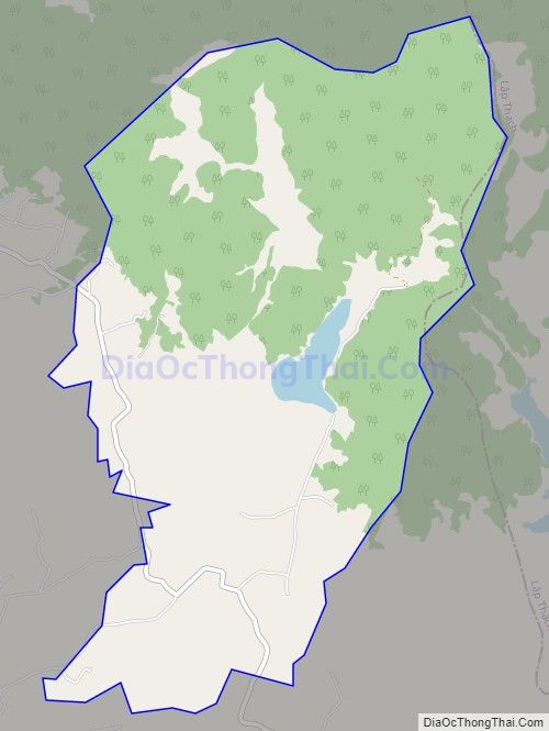 Bản đồ giao thông xã Đồng Quế, huyện Sông Lô