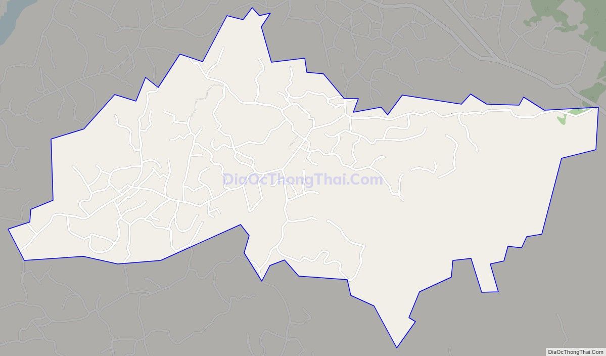 Bản đồ giao thông xã Nhân Đạo, huyện Sông Lô