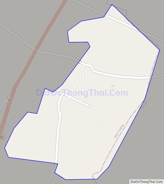 Bản đồ giao thông xã Vân Xuân, huyện Vĩnh Tường