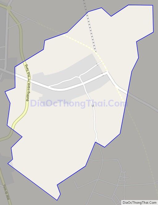 Bản đồ giao thông xã Vĩnh Sơn, huyện Vĩnh Tường