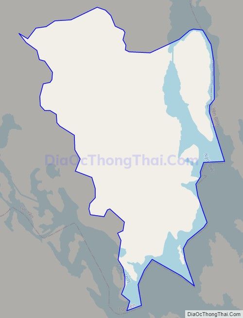 Bản đồ giao thông xã An Phú, huyện Lục Yên