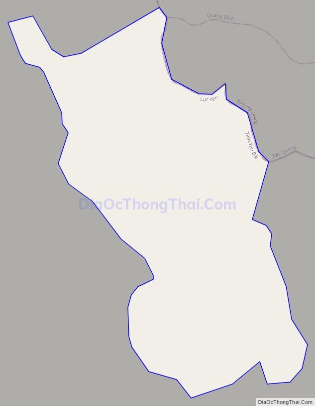 Bản đồ giao thông xã Mai Sơn, huyện Lục Yên