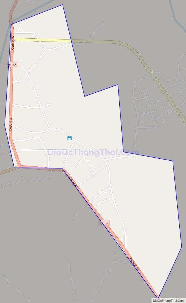 Bản đồ giao thông phường Trung Tâm, thị xã Nghĩa Lộ