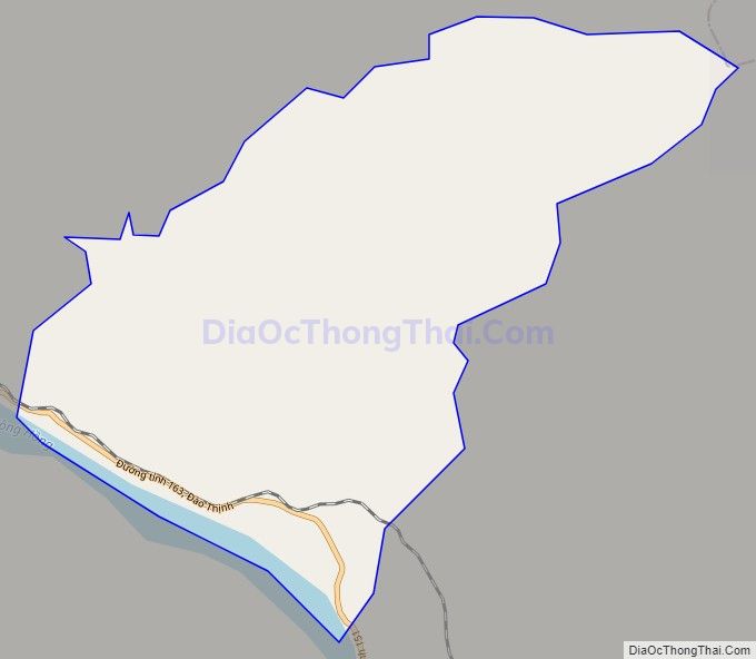 Bản đồ giao thông xã Đào Thịnh, huyện Trấn Yên