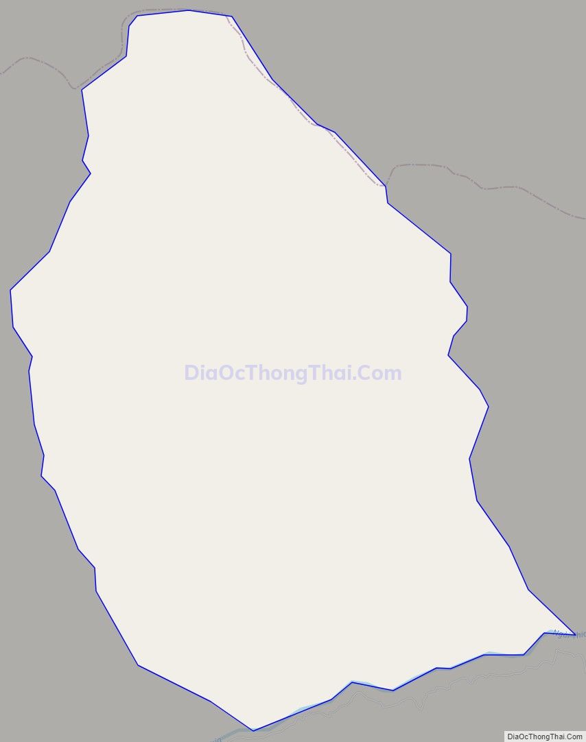 Bản đồ giao thông xã Sùng Đô, huyện Văn Chấn