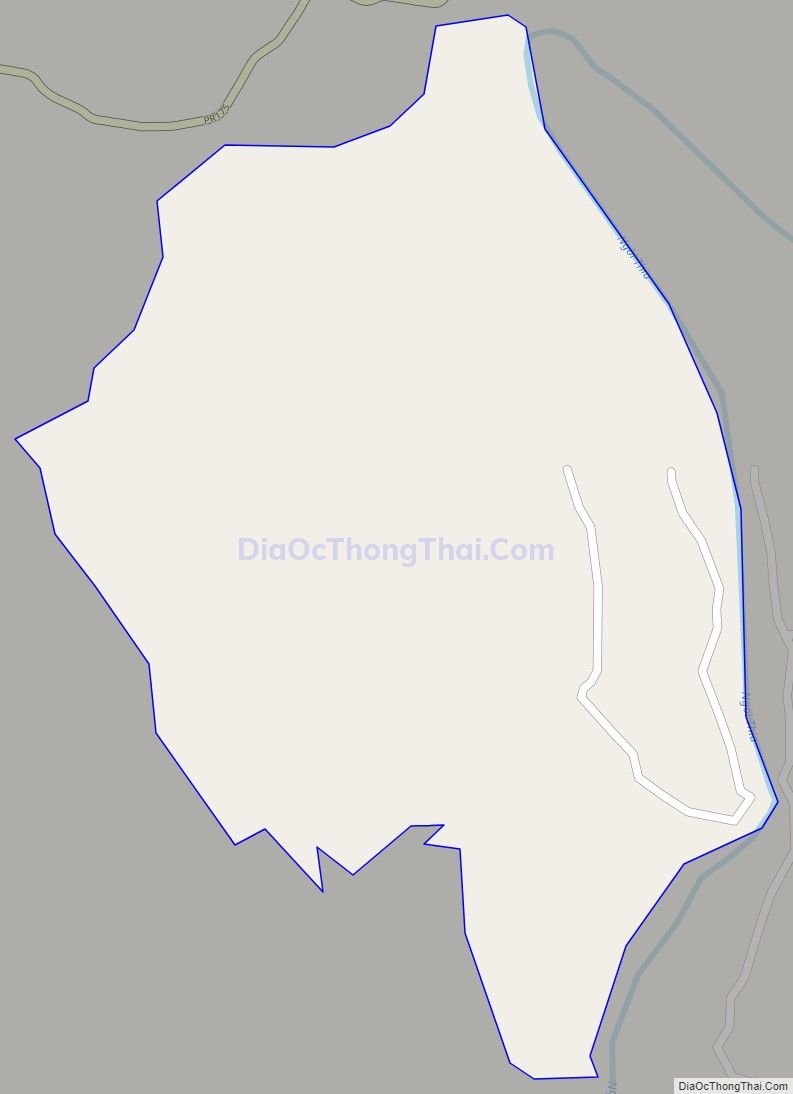Bản đồ giao thông xã Đại Phác, huyện Văn Yên