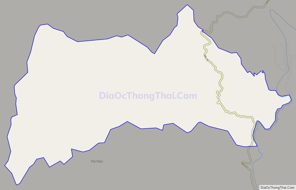 Bản đồ giao thông xã Đại Sơn, huyện Văn Yên