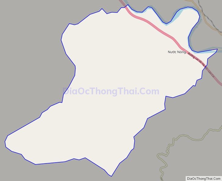 Bản đồ giao thông xã Tân Hợp, huyện Văn Yên