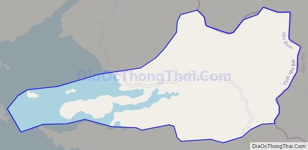 Bản đồ giao thông xã Xuân Lai, huyện Yên Bình