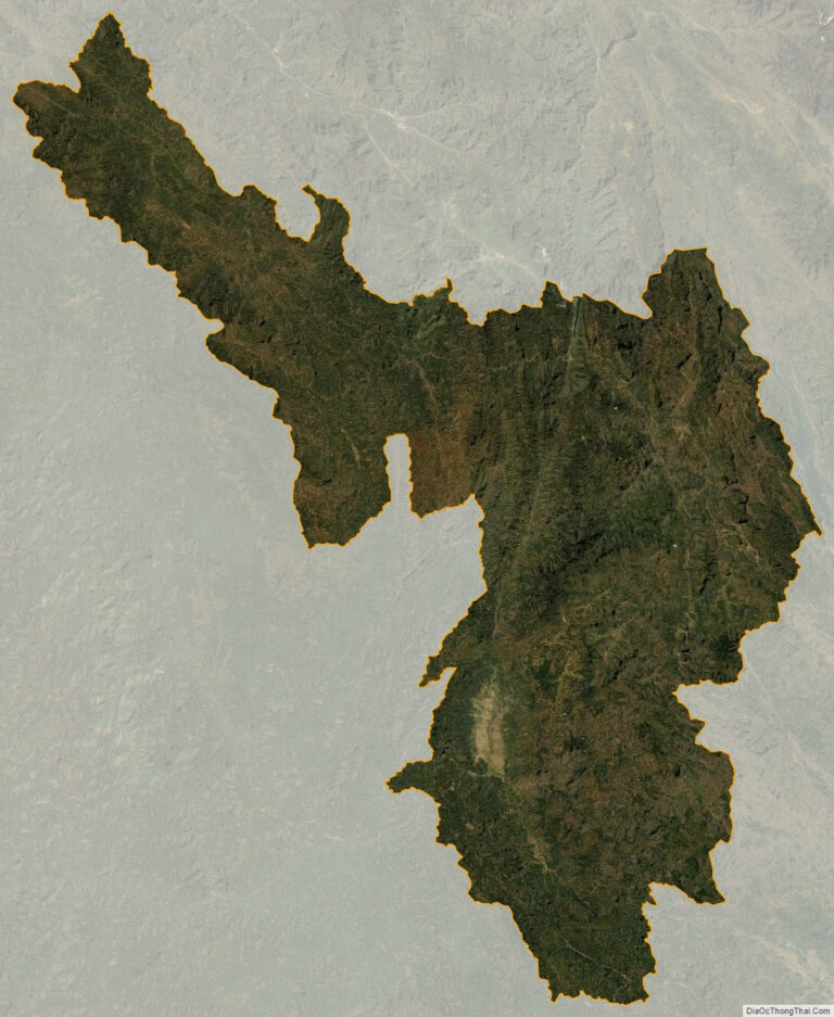 Bản đồ vệ tinh Điện Biên