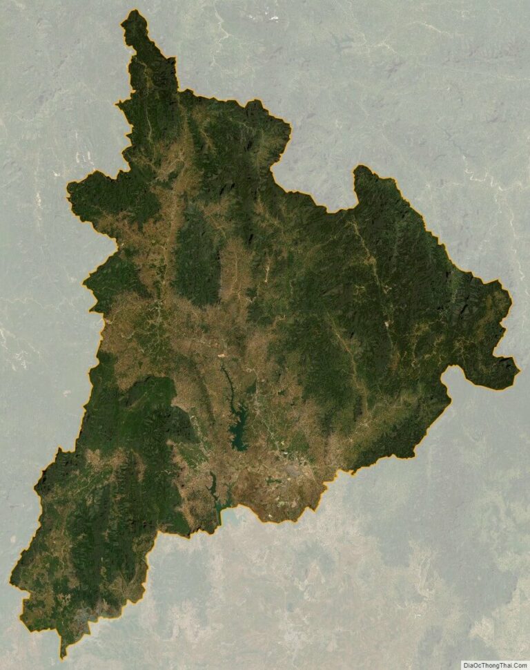 Bản đồ vệ tinh Kon Tum