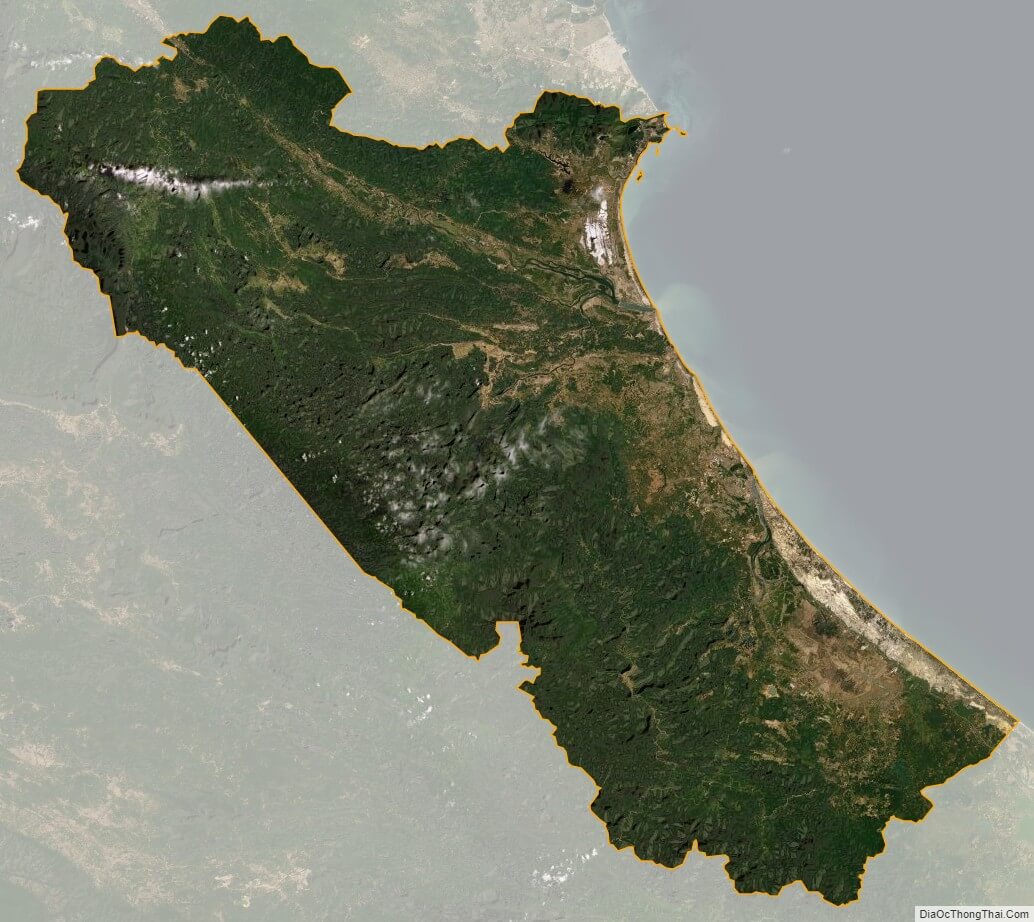 Xem Bản đồ vệ tinh Quảng Bình không lag