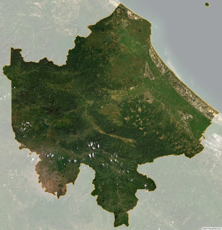 Bản đồ vệ tinh Quảng Trị