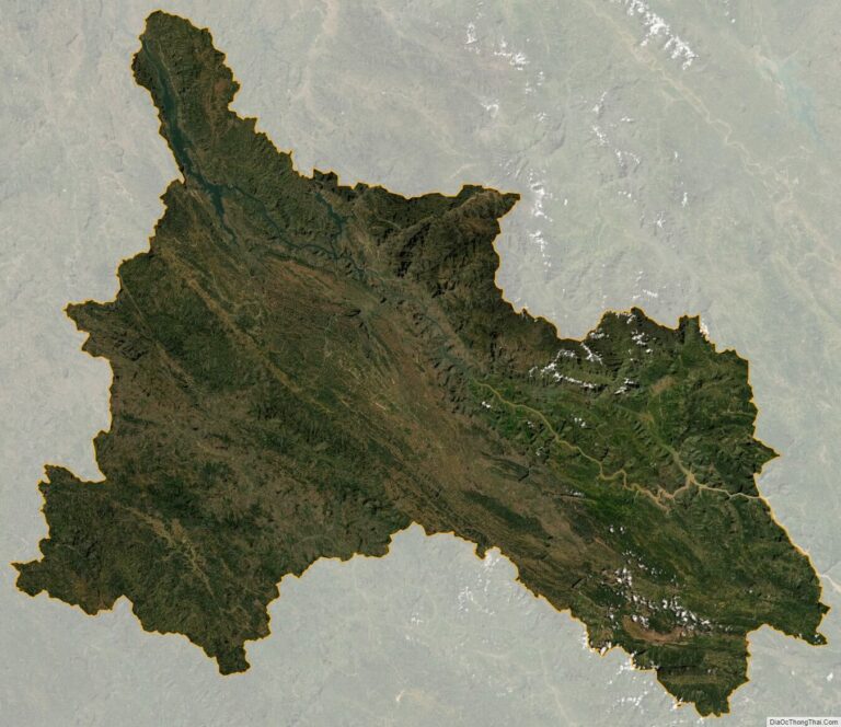 Bản đồ vệ tinh Sơn La