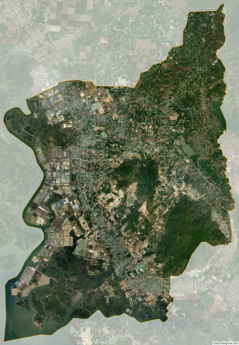 Tan Thanh satellite map