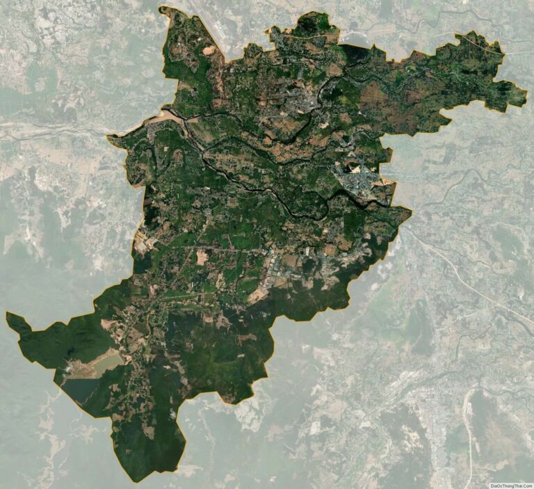 Bản đồ vệ tinh thị xã An Nhơn