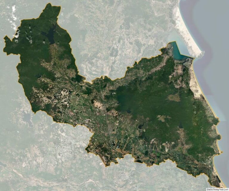 Phu Cat satellite map