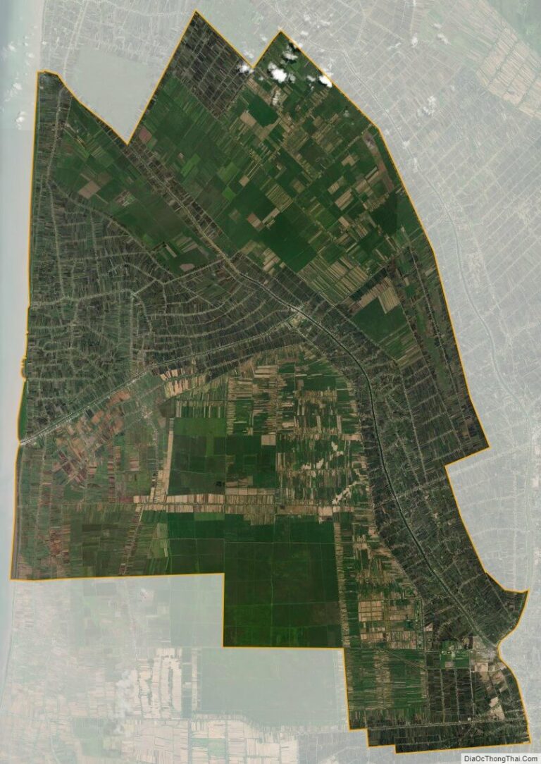 Bản đồ vệ tinh huyện U Minh