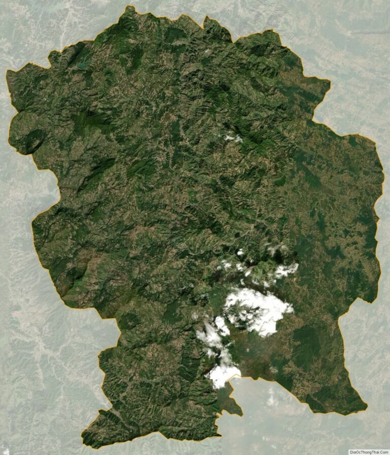 Dien Bien Dong satellite map