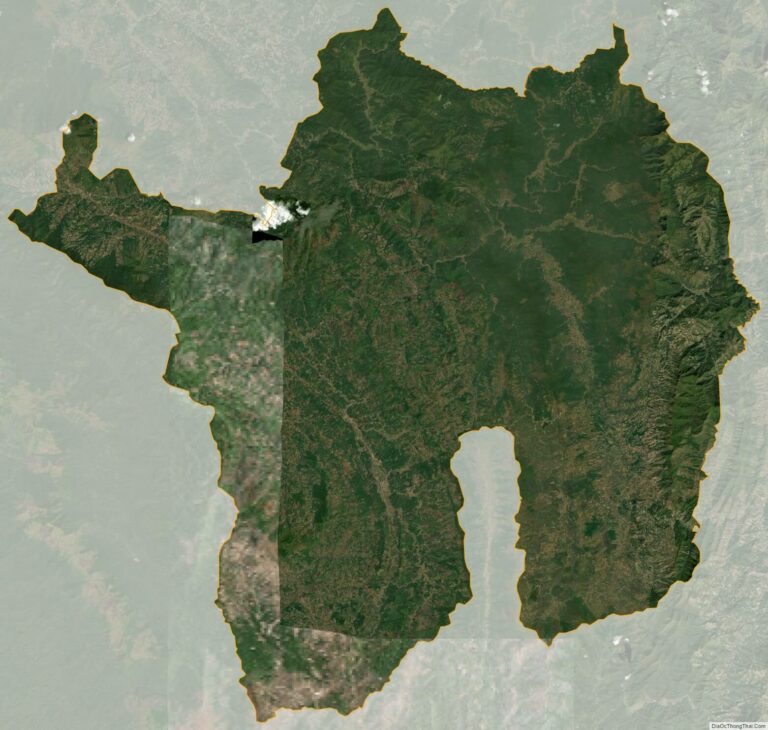 Bản đồ vệ tinh huyện Nậm Pồ