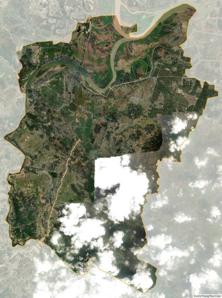 Duc Tho satellite map