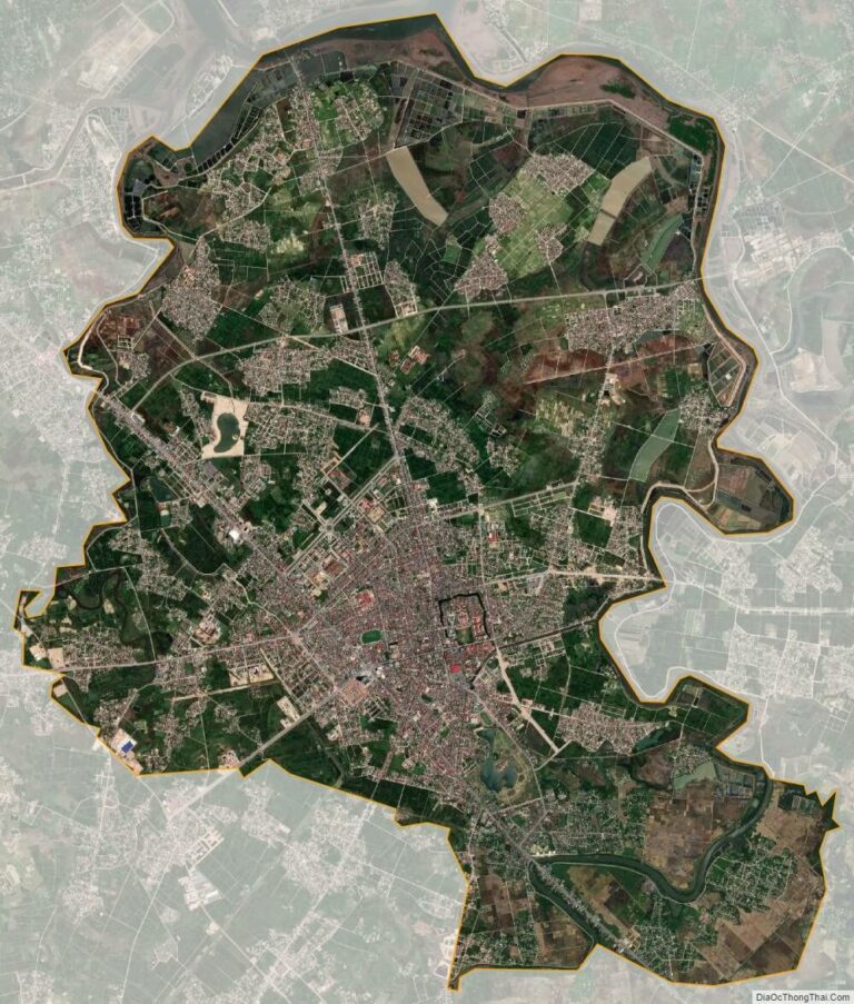 Ha Tinh satellite map