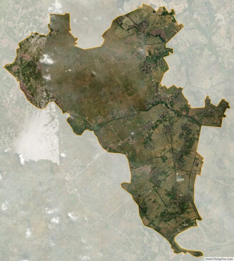 Thanh Mien satellite map
