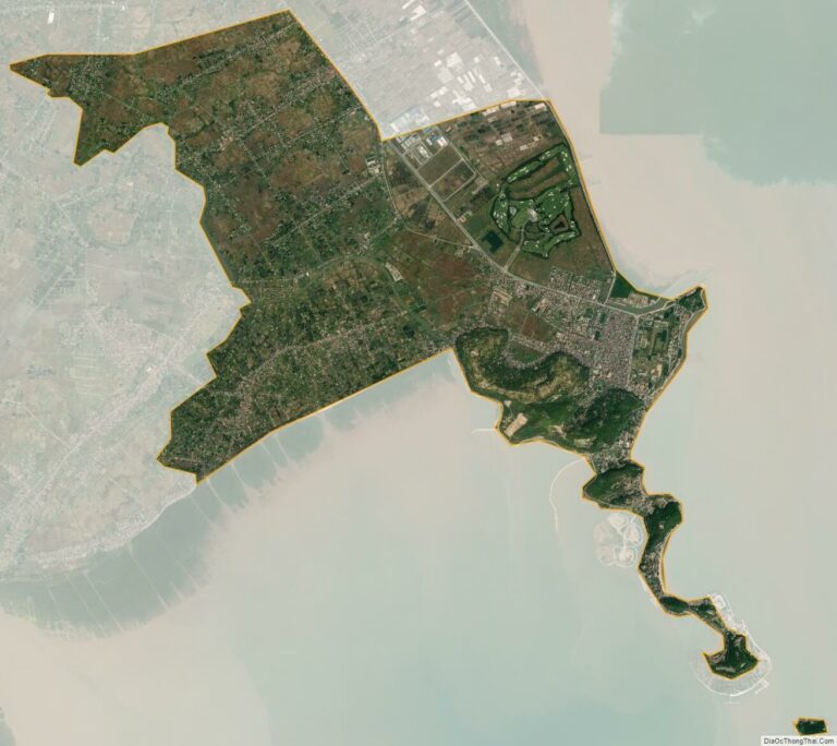 Bản đồ vệ tinh quận Đồ Sơn
