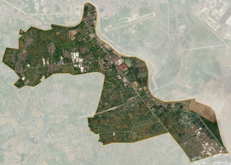 Duong Kinh satellite map