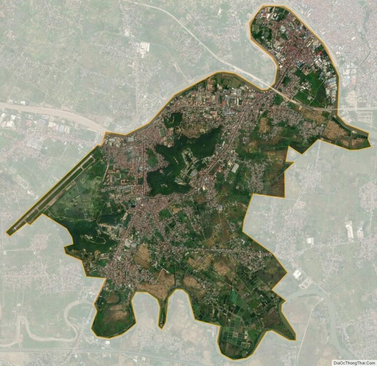 Bản đồ vệ tinh quận Kiến An