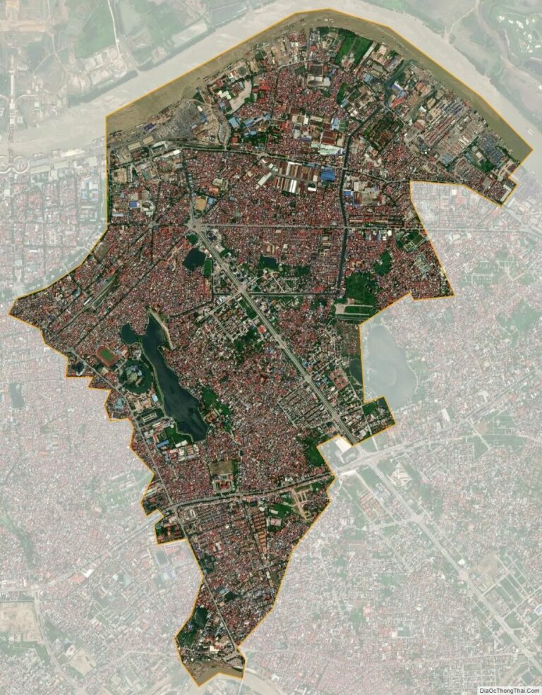 Bản đồ vệ tinh quận Ngô Quyền