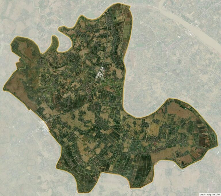 Bản đồ vệ tinh huyện Vĩnh Bảo