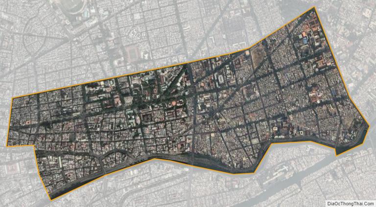 District 5 satellite map