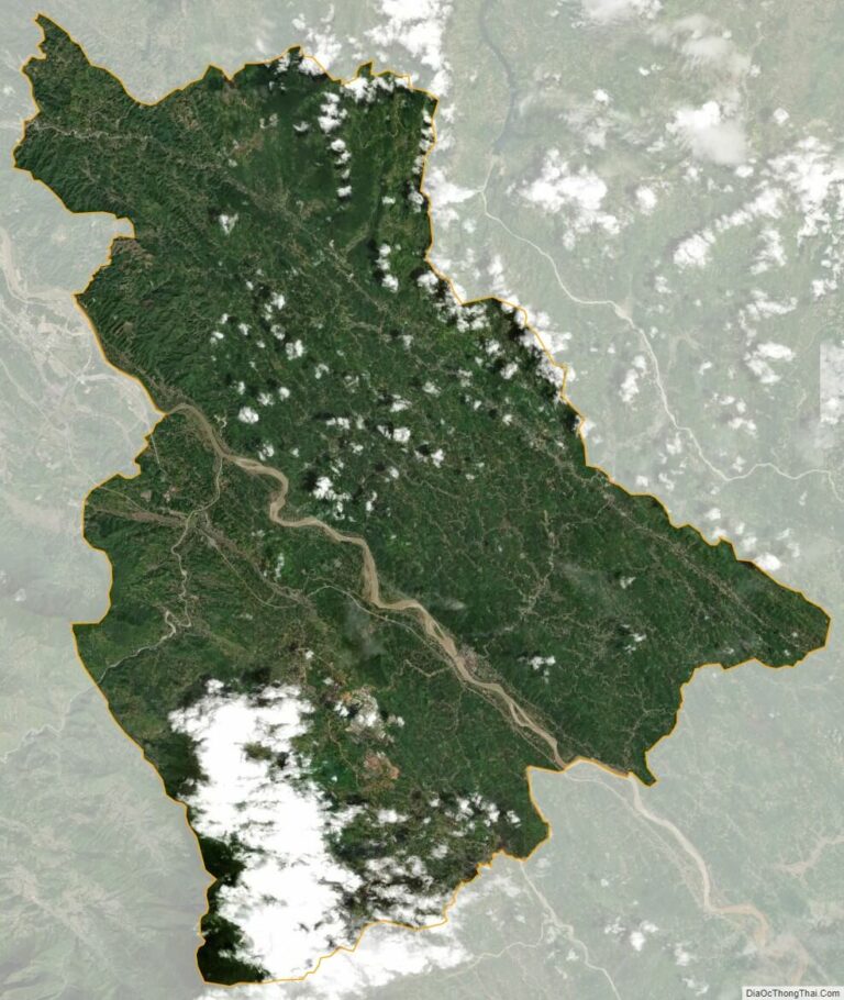 Bao Thang satellite map