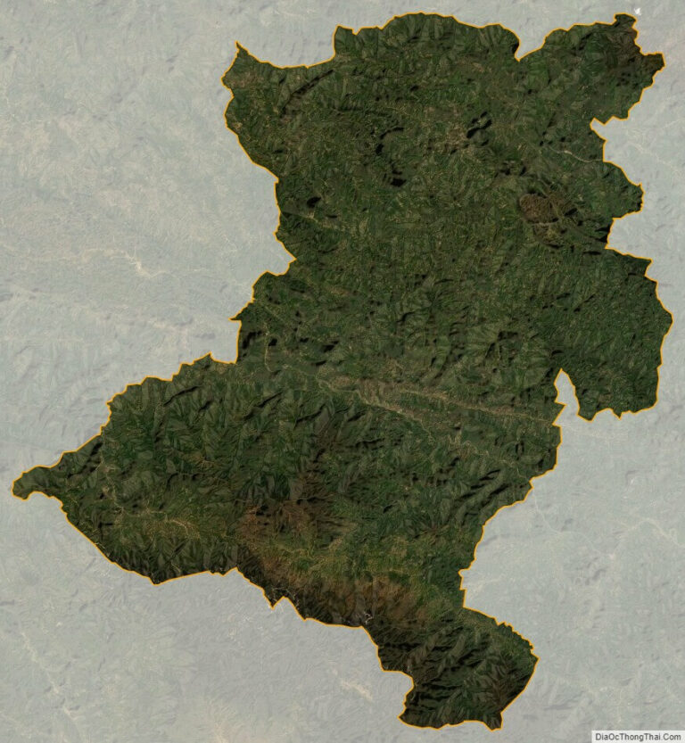 Bản đồ vệ tinh huyện Kỳ Sơn
