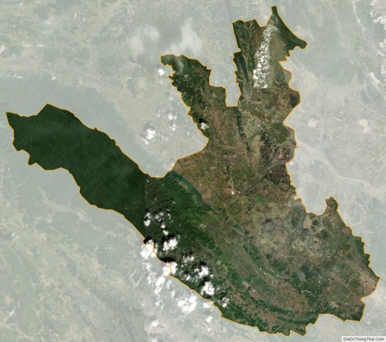 Nho Quan satellite map