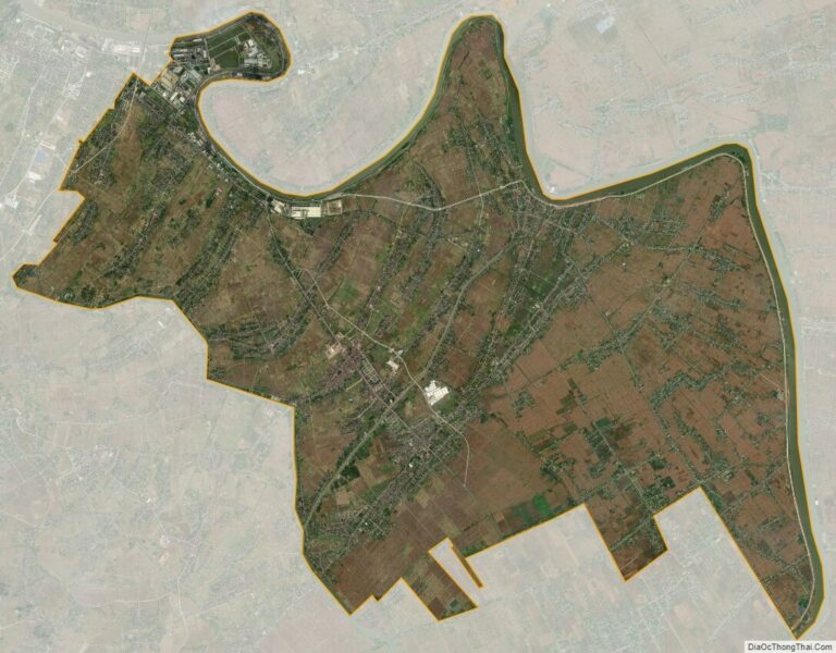 Yen Khanh satellite map