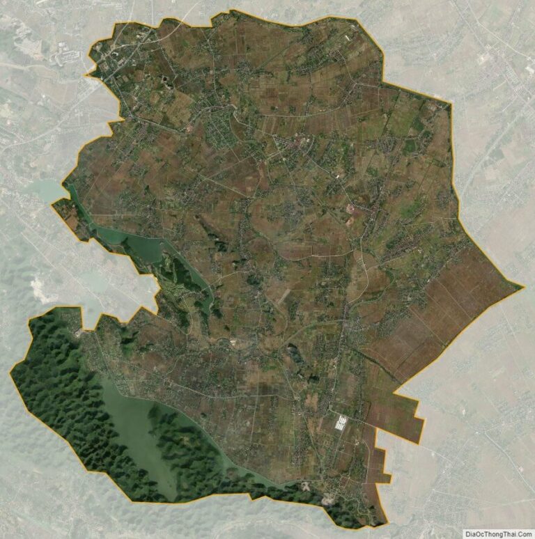 Yen Mo satellite map