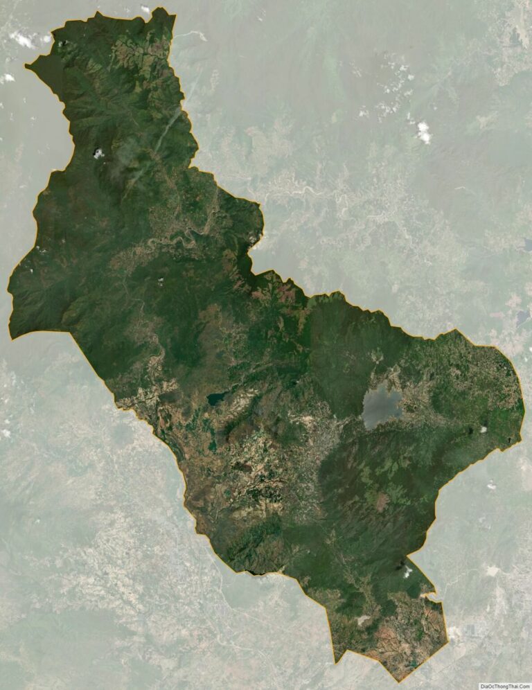 Bac Ai satellite map