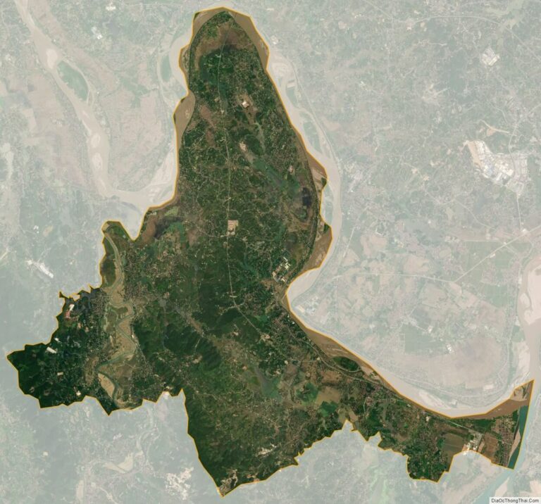 Tam Nong satellite map