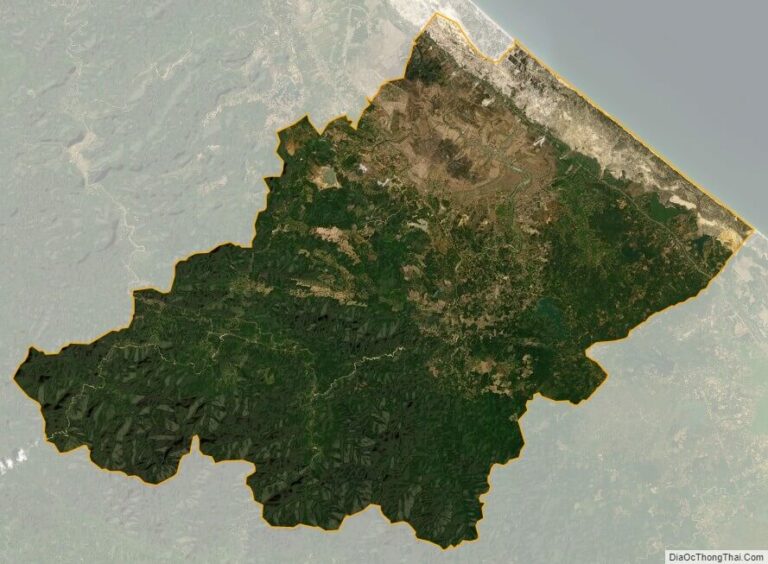 Le Thuy satellite map