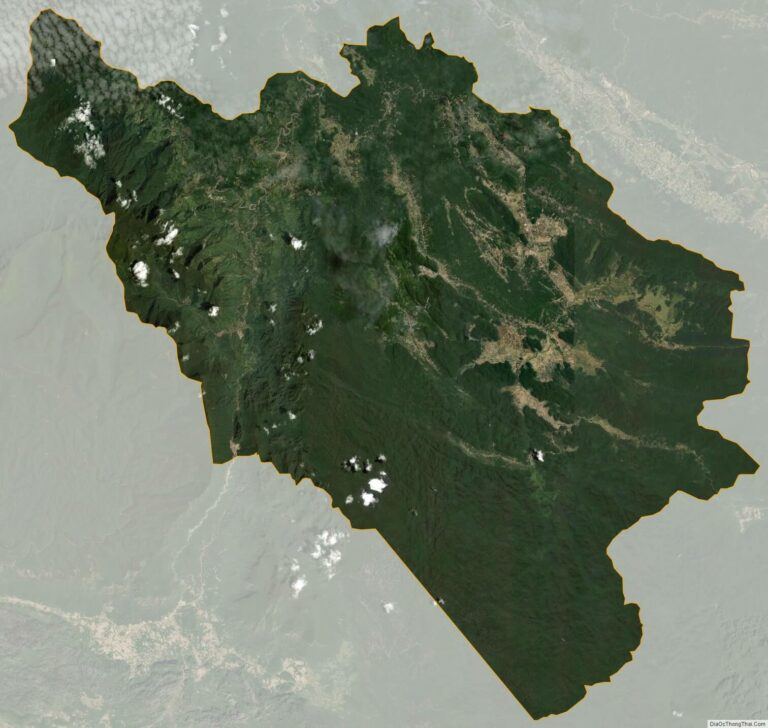 Minh Hoa satellite map