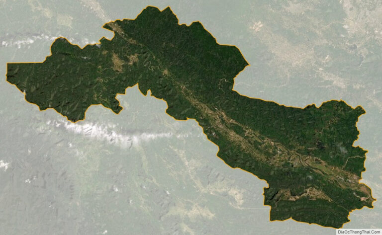 Tuyen Hoa satellite map