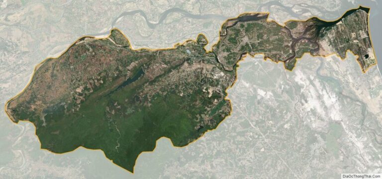 Duy Xuyen satellite map