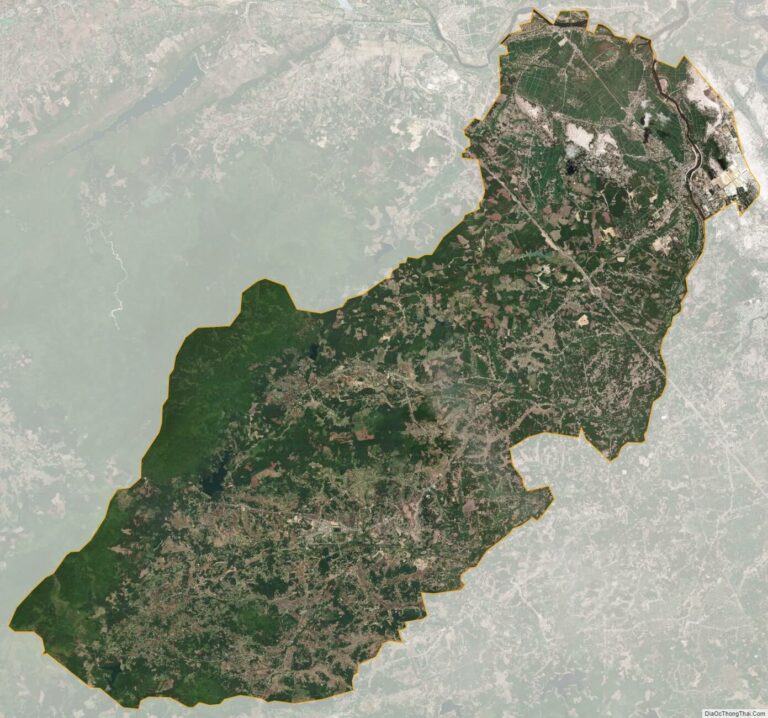 Bản đồ vệ tinh huyện Quế Sơn