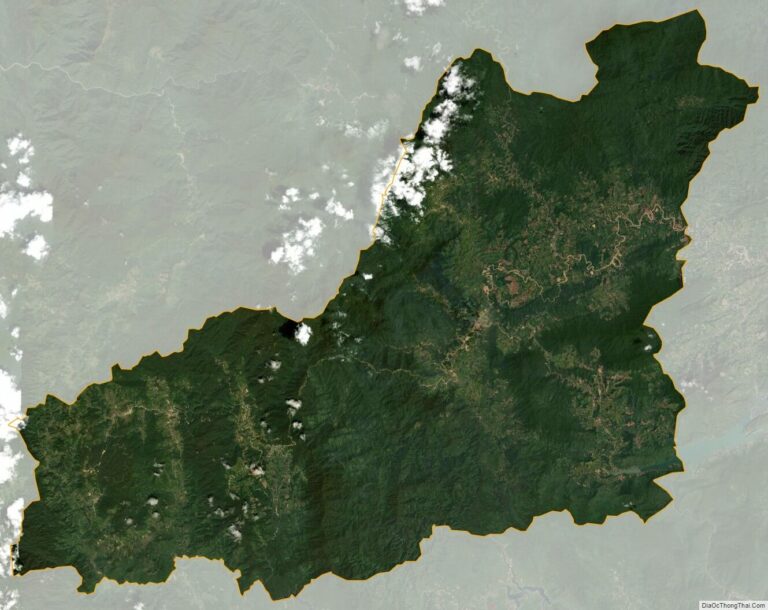 Tay Giang satellite map