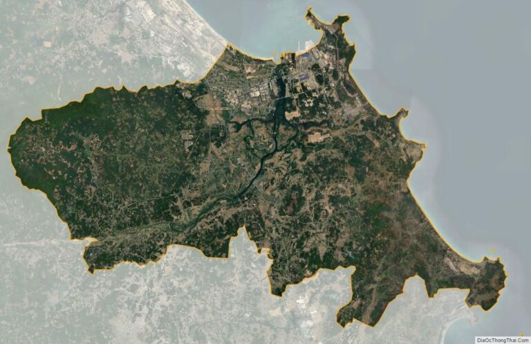 Binh Son satellite map