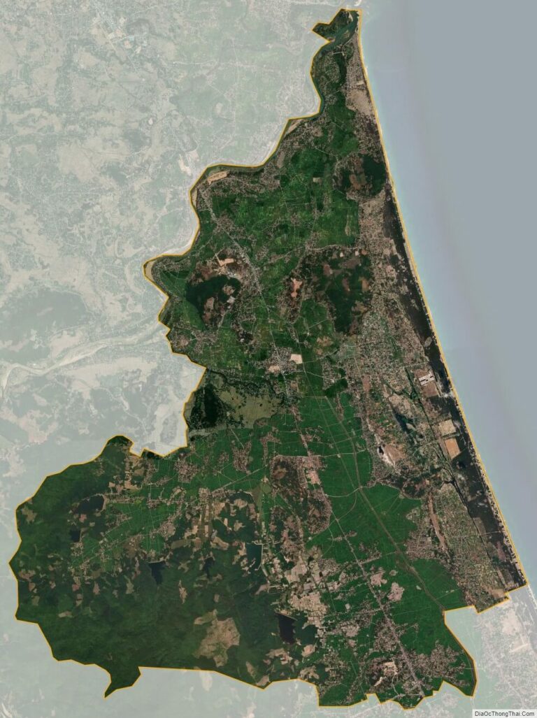 Mo Duc satellite map