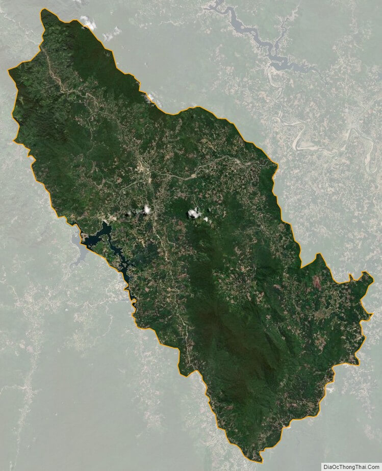 Son Tay satellite map